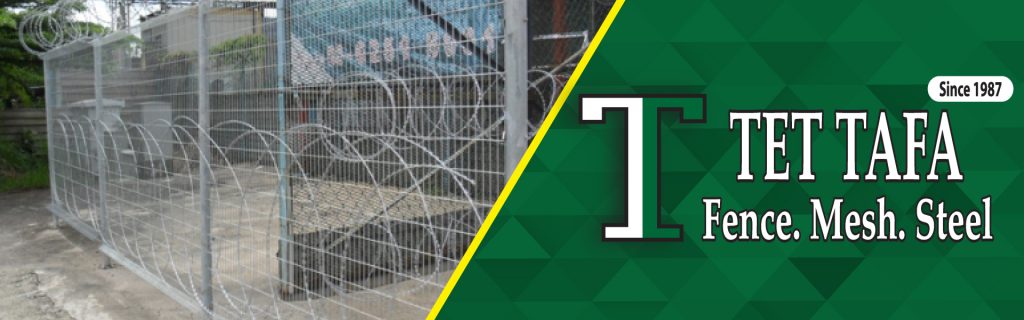 Tettafa Fence. Mesh. Steel