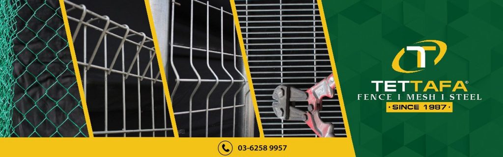 Galvanised security fence offered by outdoor perimeter fencing expert Malaysia